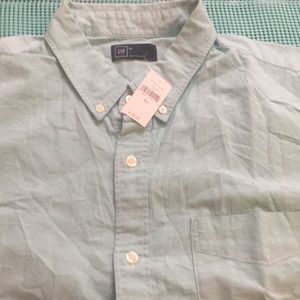 Gap XL short sleeved green shirt